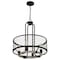 Quoizel Benton 4-Light Distressed Iron Pendant BEO2821DO - alternate 6